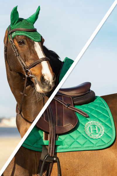 Pack Saddle pad Sunny and Flyveil Funny