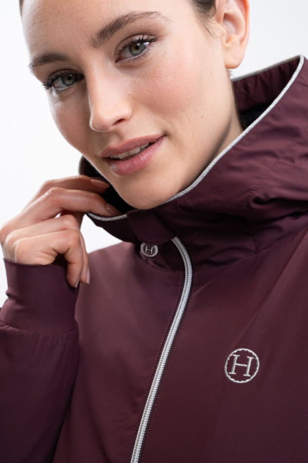 Simhat Women's Rider Jacket - Eggplant Simhat Women's Rider Jacket - Eggplant