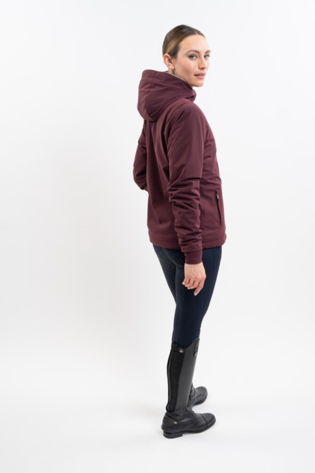 Simhat Women's Rider Jacket - Eggplant Simhat Women's Rider Jacket - Eggplant