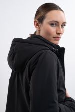 Robertah Parka longa Feminino Rider - Noir (Black) Robertah Parka longa Feminino Rider - Noir (Black)