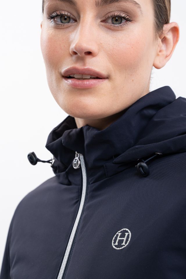 Robertah Women's long parka Rider - Navy Robertah Women's long parka Rider - Navy