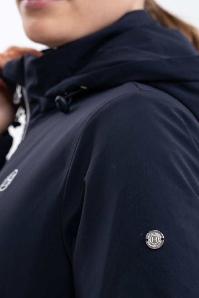 Robertah Women's long parka Rider - Navy Robertah Women's long parka Rider - Navy