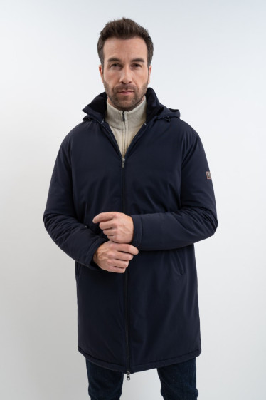 Robertol Männlicher langer Parka - Marine (Navy)