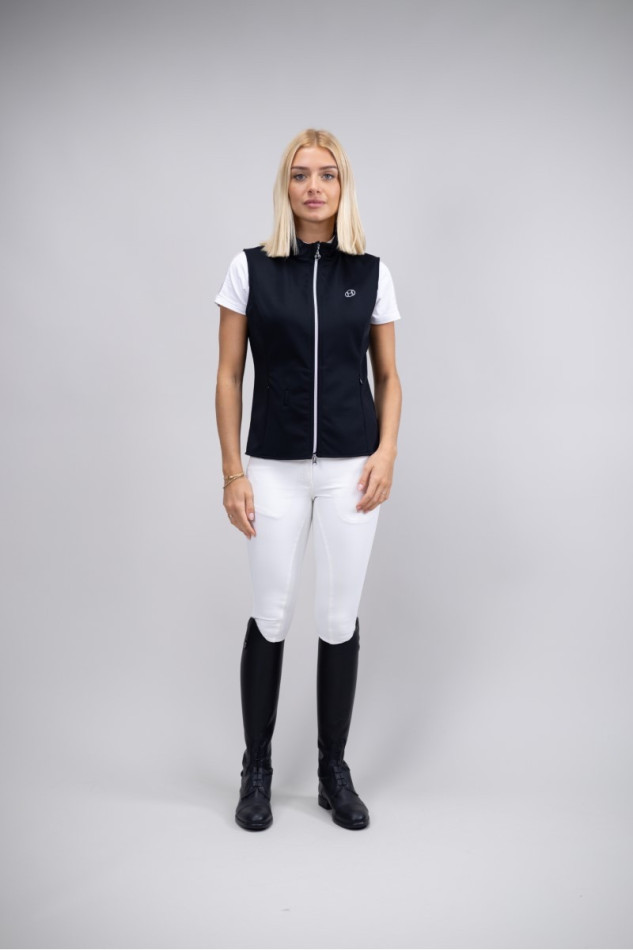 Senjo Gilet sans manches Airbag Rider - Noir (Black)