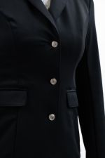 Jismy Wedstrijdjas Dames - Zwart (Black) Jismy Wedstrijdjas Dames - Zwart (Black)