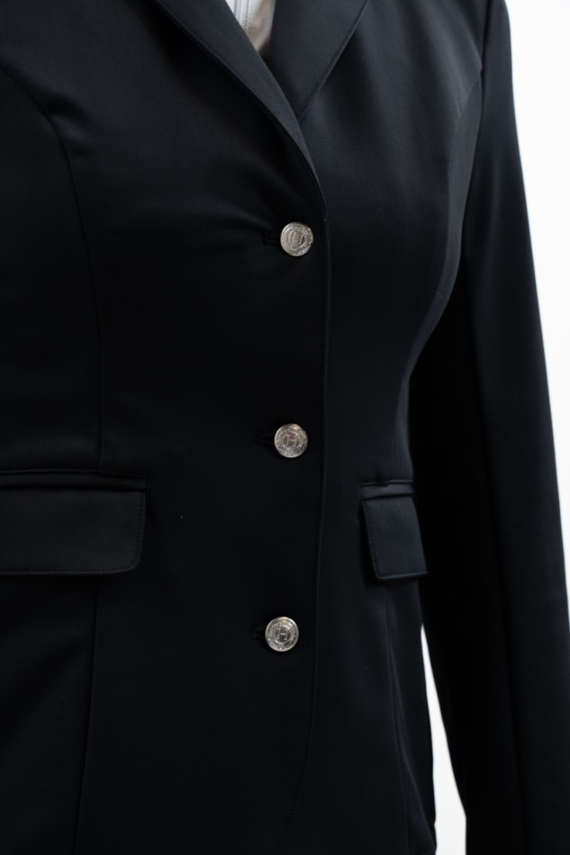 Jismy Wettbewerbsjacke Frau - Schwarz (Black) Jismy Wettbewerbsjacke Frau - Schwarz (Black)