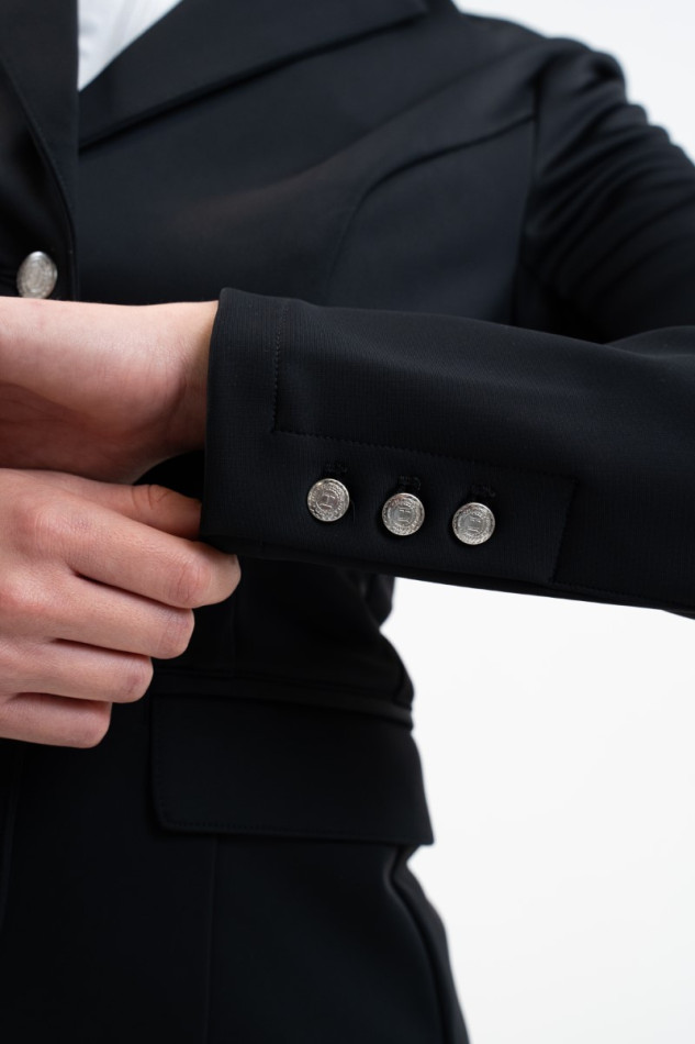 Chaqueta de competición para mujer Jismy - Negra Chaqueta de competición para mujer Jismy - Negra