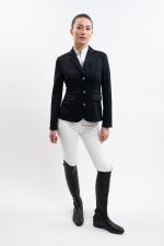 Jismy Wedstrijdjas Dames - Zwart (Black) Jismy Wedstrijdjas Dames - Zwart (Black)