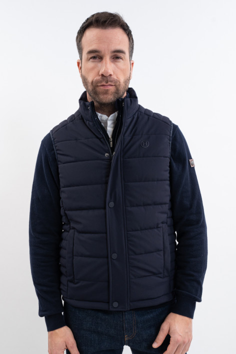 Boston Mouwloos Vest Heren - Marine (Navy)