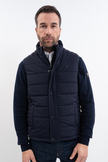 Boston Ärmellose Jacke Mann - Marine (Navy)