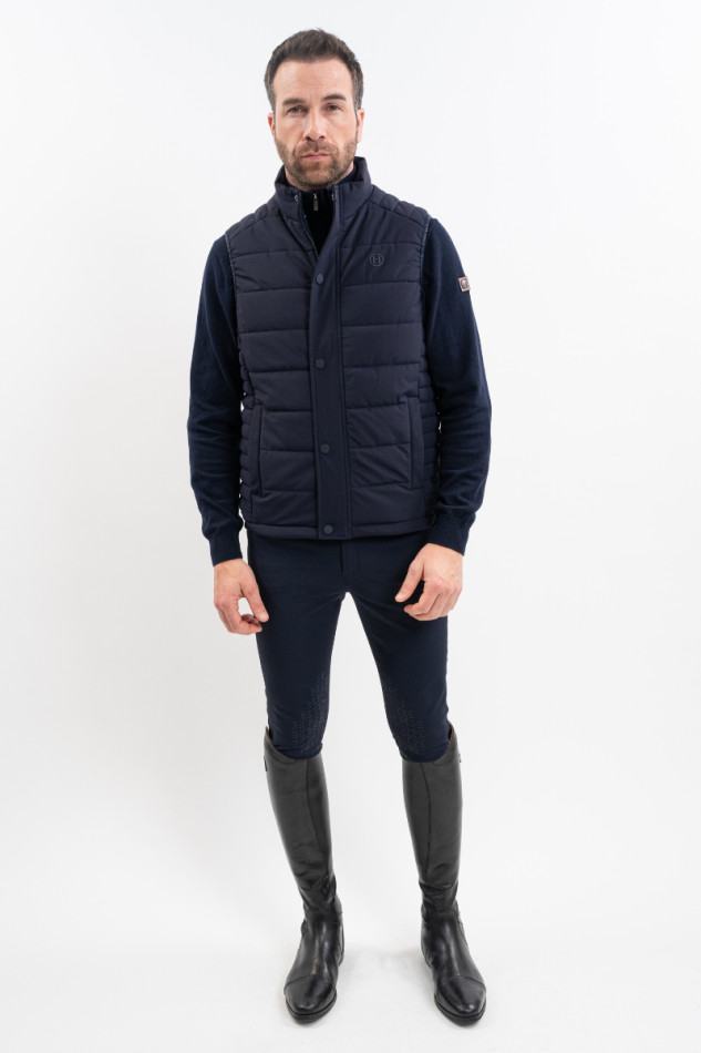 Boston Men's Sleeveless Jacket - Navy