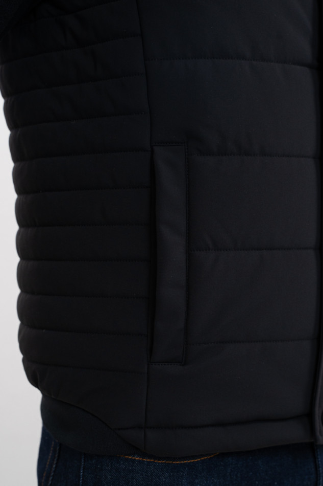 Boston M&auml;nnliche &auml;rmellose Jacke - Schwarz (Black)