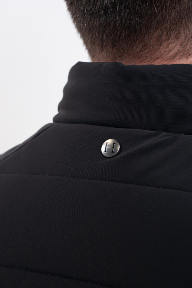 Boston M&auml;nnliche &auml;rmellose Jacke - Schwarz (Black)