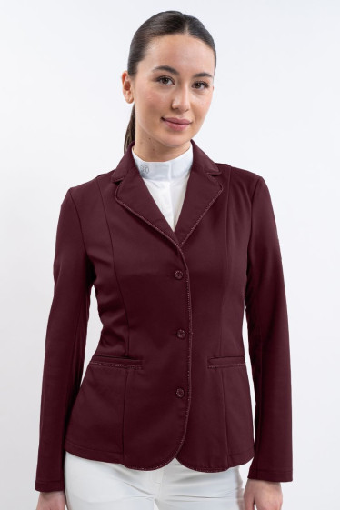 Oria Women's Competition Jacket - Aubergine (Eggplant)