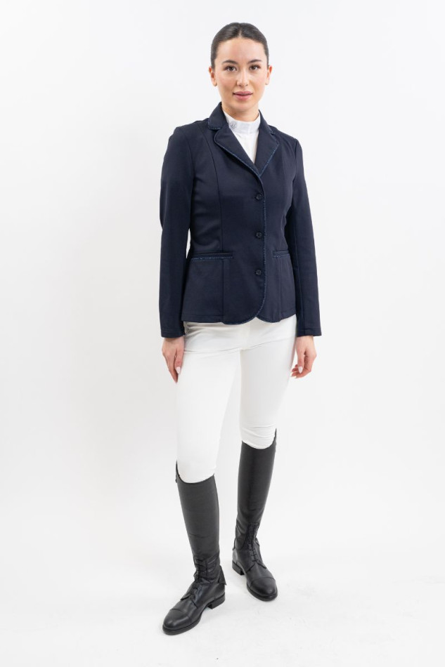 Oria Women's Racing Jacket - Navy