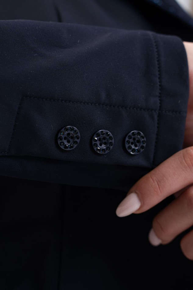 Oria Women's Racing Jacket - Navy