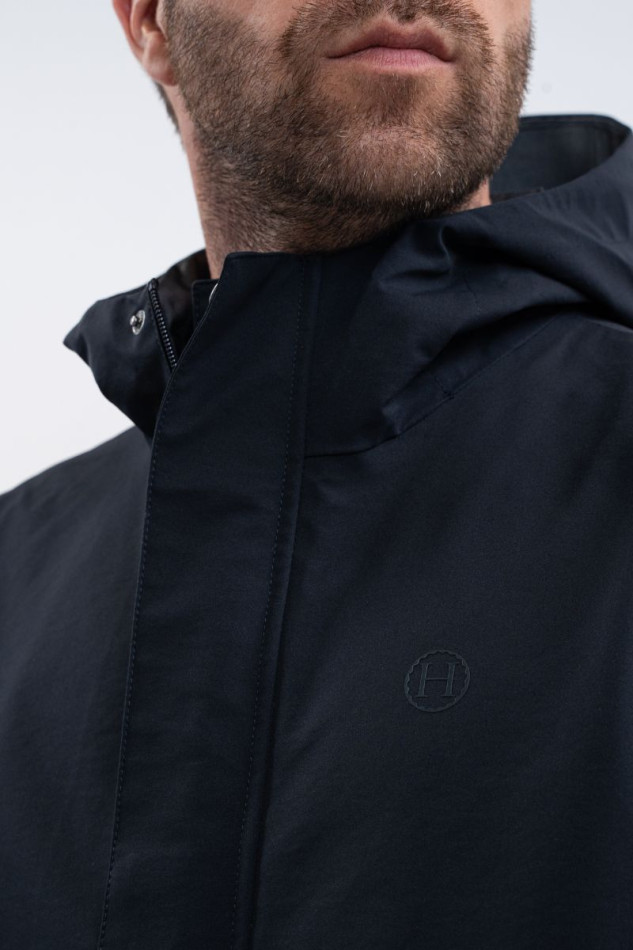 Prisko M&auml;nnliche wasserdichte Jacke - Marine (Navy)