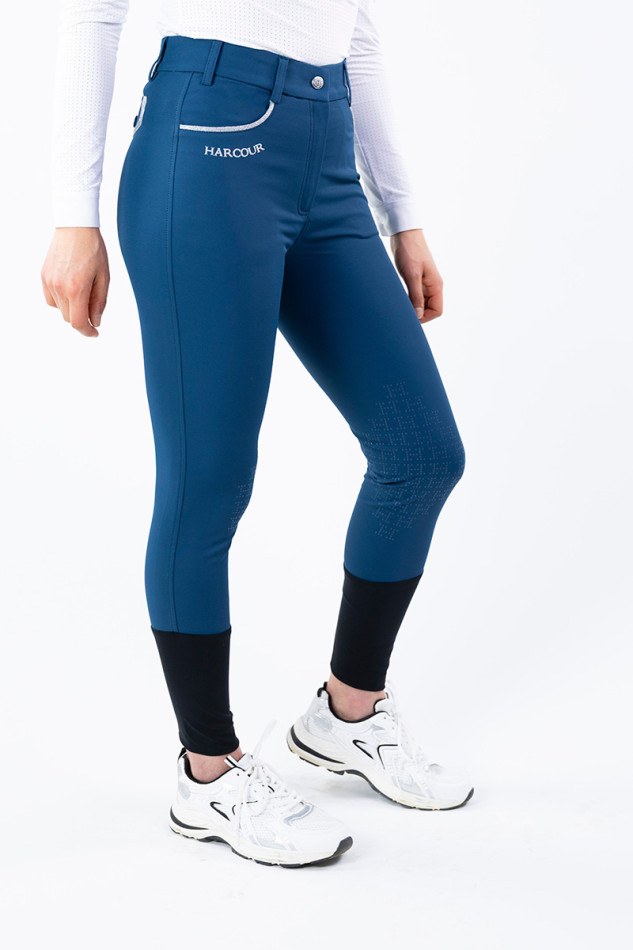 Jaltika Equestrian Breeches Fix System Grip - BleuLagon (Sailor)