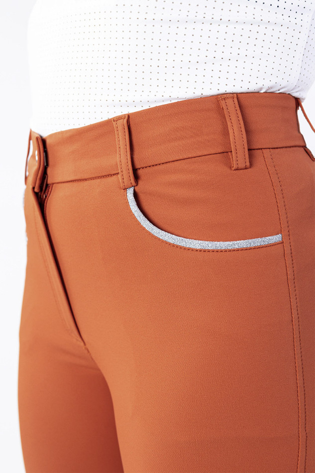 Jaltika Pantaloni da equitazione fix system grip - Fauve (Fauve)
