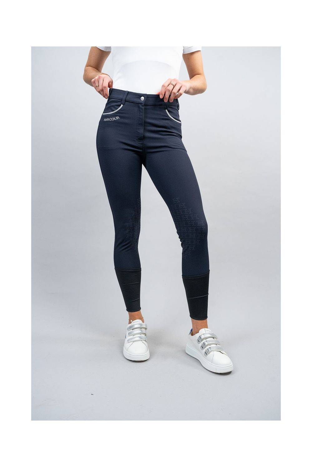 Jaltika Pantalon équitation fix system grip - Marine