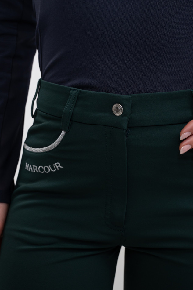 Jaltika Pantalon &eacute;quitation fix system grip - Jungle Green