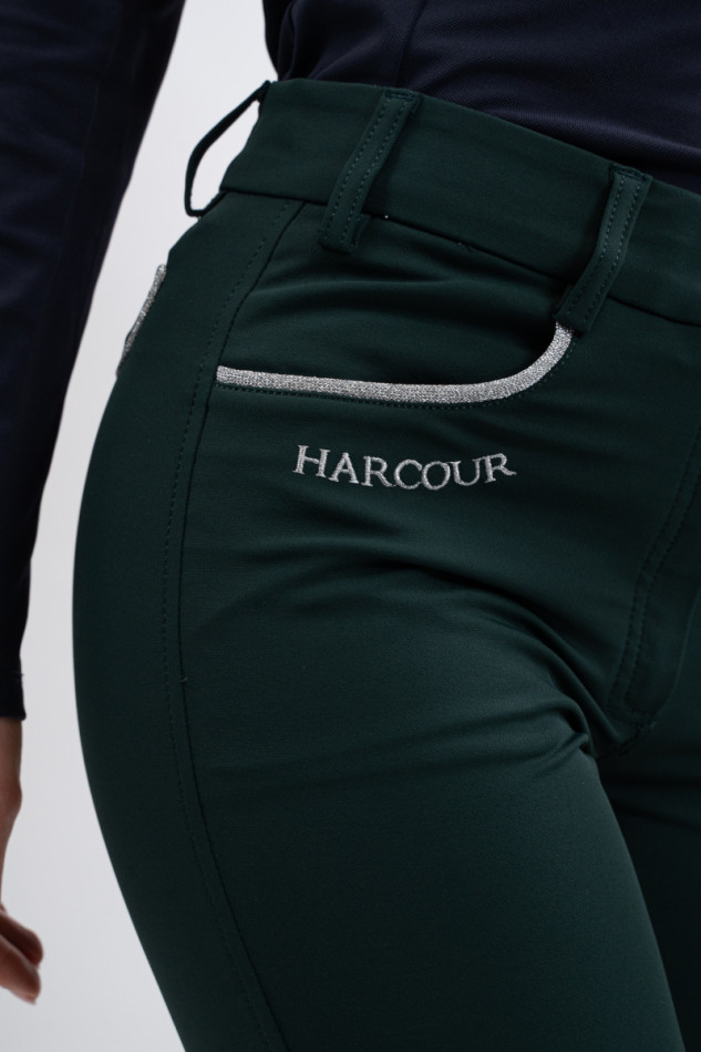 Jaltika Pantalon &eacute;quitation fix system grip - Jungle Green