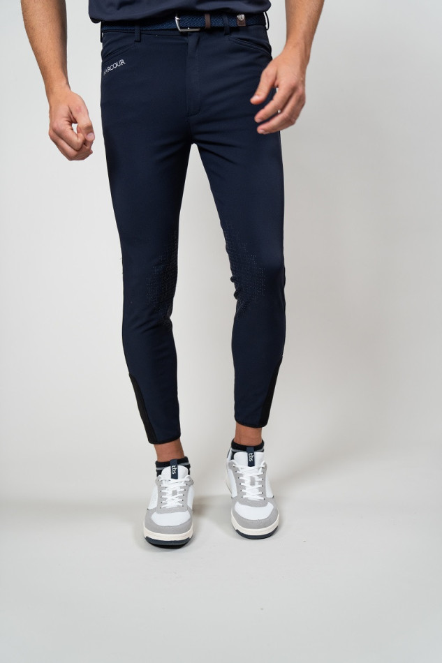 Costaso Pantalon &eacute;quitation fix system grip Homme Rider - Marine (Navy)