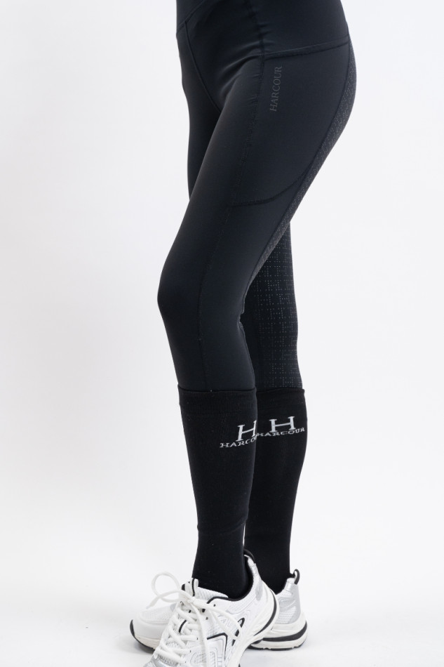Louna Legging Full Seat Damen - Schwarz (Black)