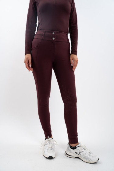 Luce Pantalon équitation Femme - Aubergine (Eggplant)