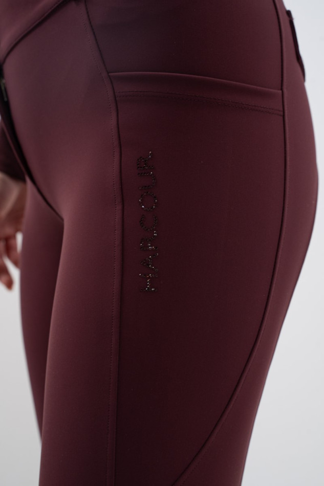 Luce Cal&ccedil;a de equita&ccedil;&atilde;o Mulher - Beringela (Eggplant)