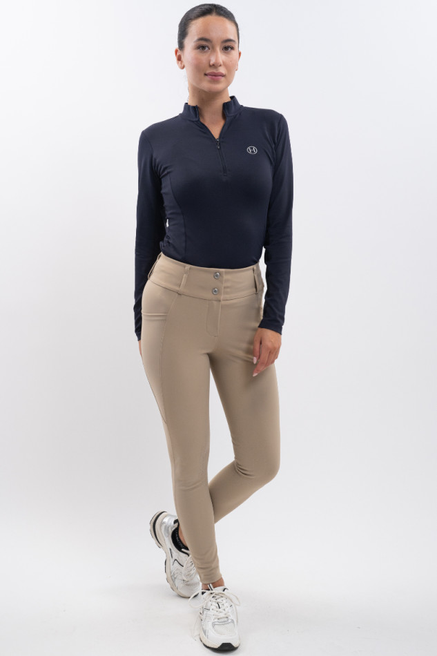 Luce Women's Riding Breeches - Beige (Beige) Luce Women's Riding Breeches - Beige (Beige)