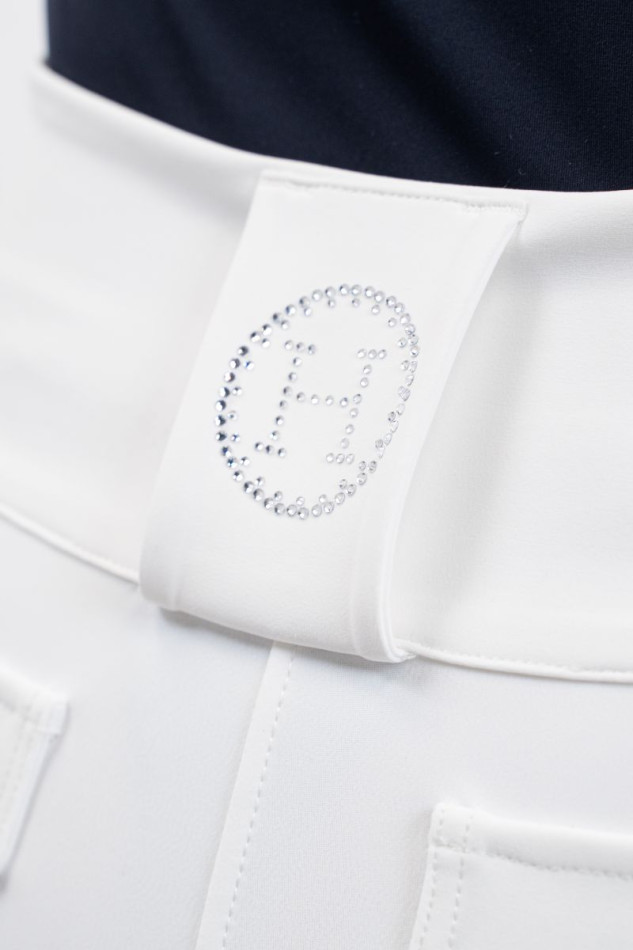 Luce Pantalon &eacute;quitation Femme - Blanc (White)