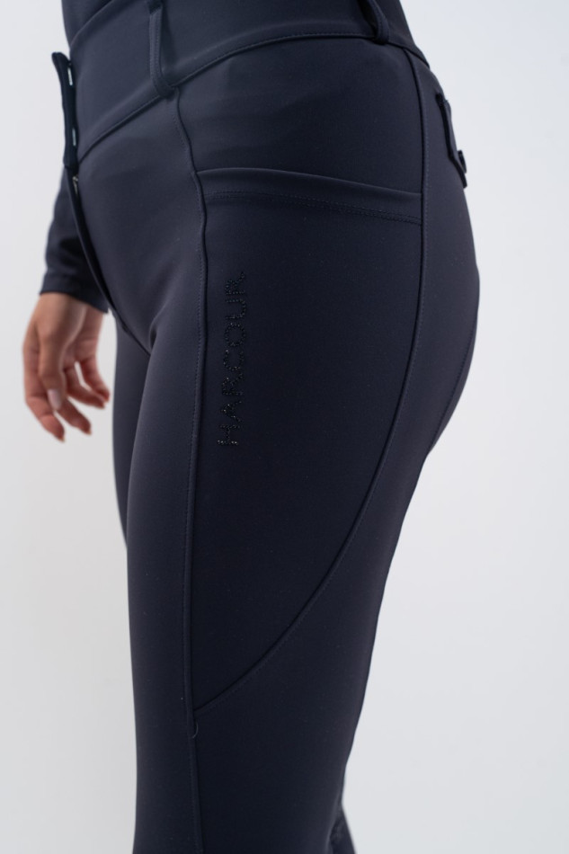 Luce pantaloni da equitazione donna - Blu marino (Navy)
