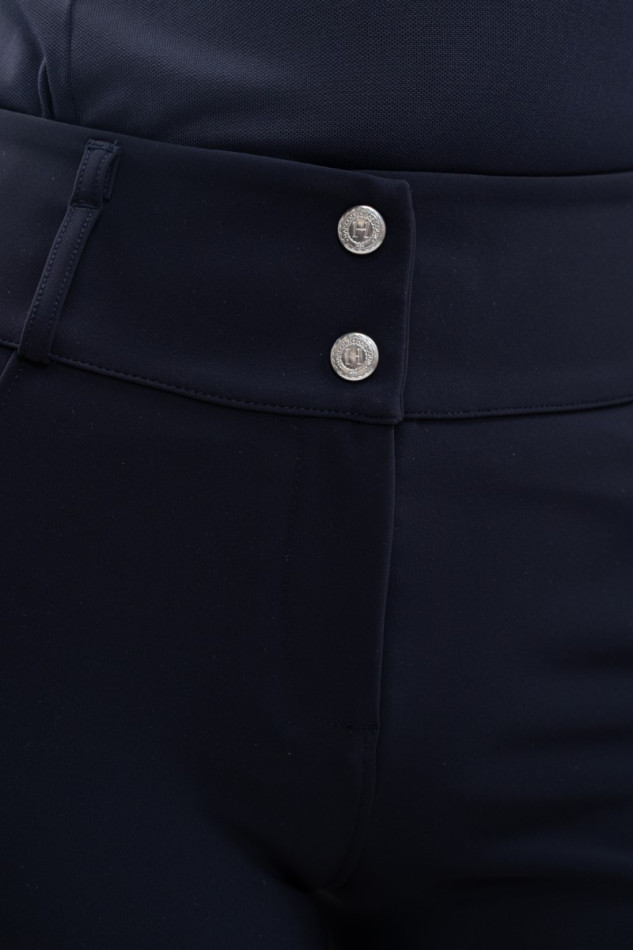 Luce pantaloni da equitazione donna - Blu marino (Navy)