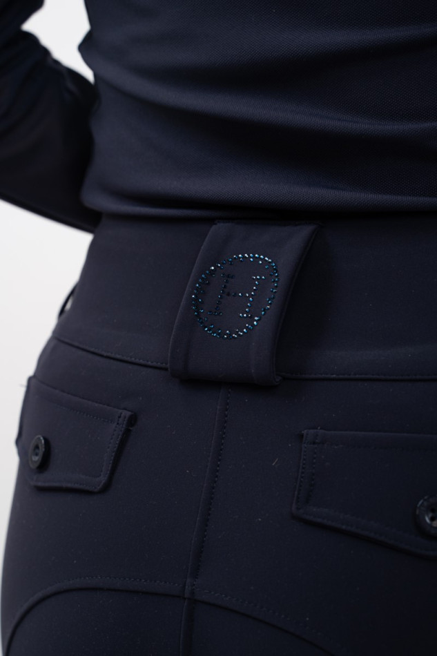 Luce Cal&ccedil;a de equita&ccedil;&atilde;o Mulher - Marine (Navy)