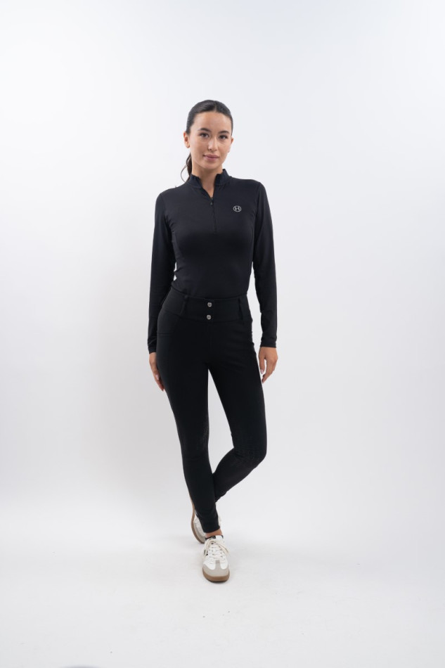 Pantalones de montar para mujer Luce - Negro (Negro)