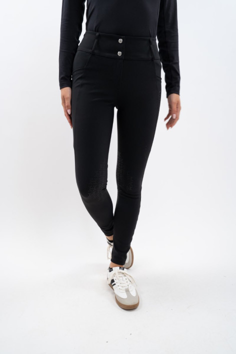 Luce Pantaloni da equitazione Donna - Nero (Black)