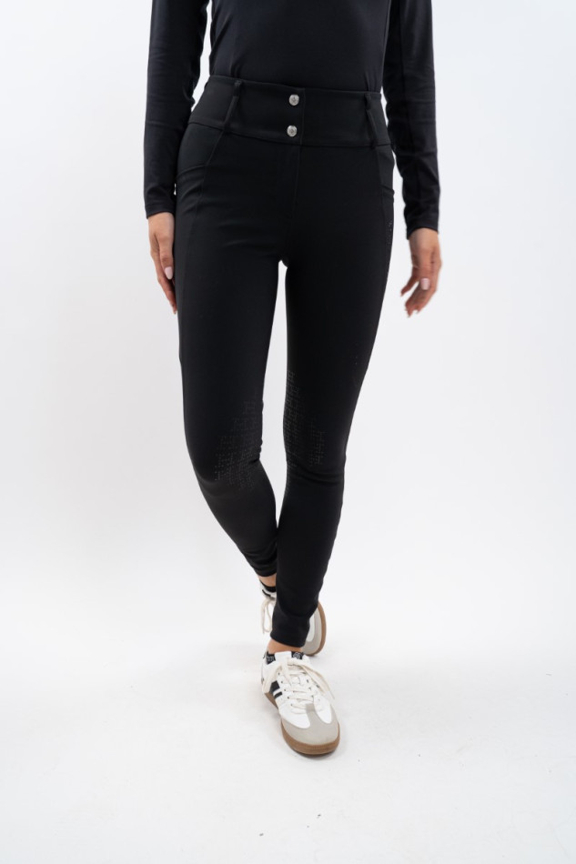 Luce Women's Riding Pants - Black (Black)
