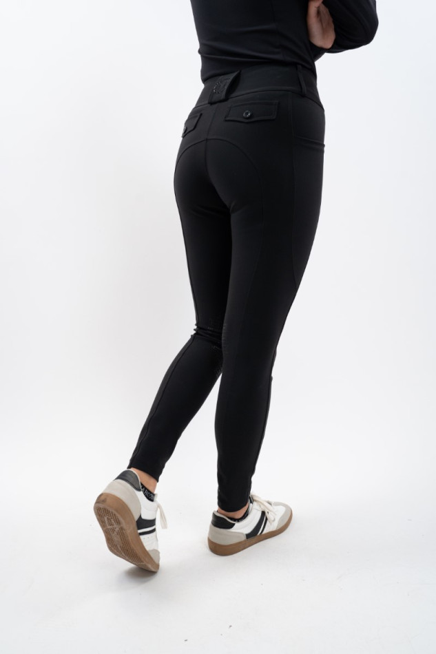 Pantalones de montar para mujer Luce - Negro (Negro)