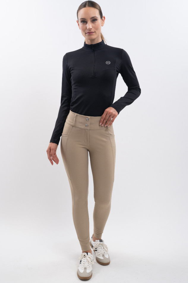 Ludivine Pantalon &eacute;quitation Femme - Beige (Beige)
