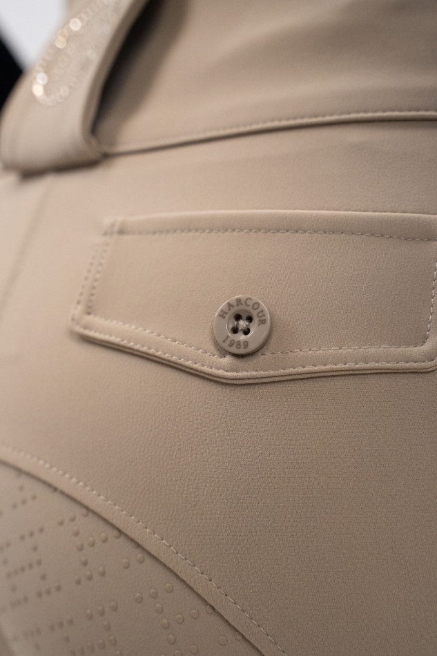 Ludivine Pantalon &eacute;quitation Femme - Beige (Beige)