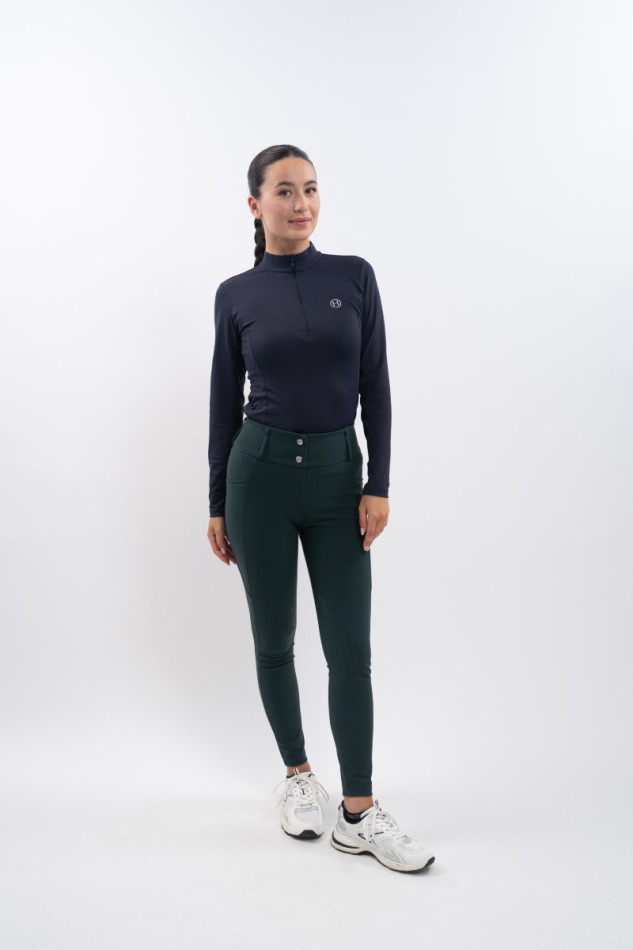 Ludivine Women's Riding Breeches - Jungle (JungleGreen)