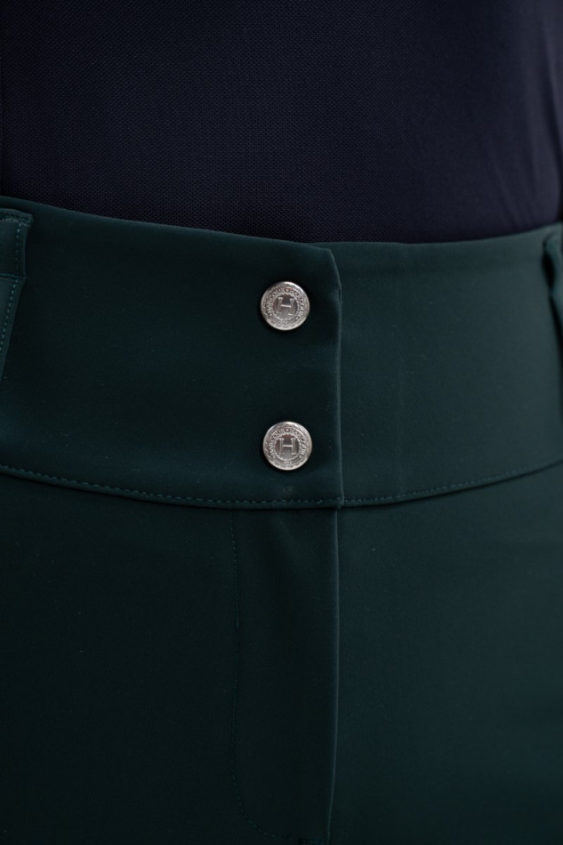 Ludivine Pantalones de montar para mujer - Jungle (JungleGreen)