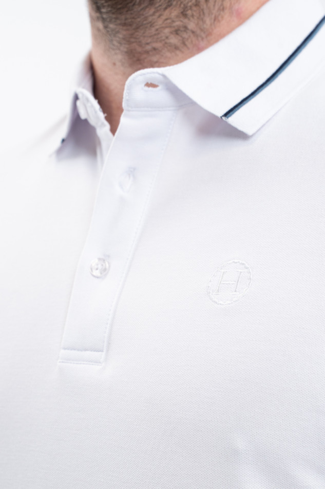 Oscar Men's SS Polo - White (White)