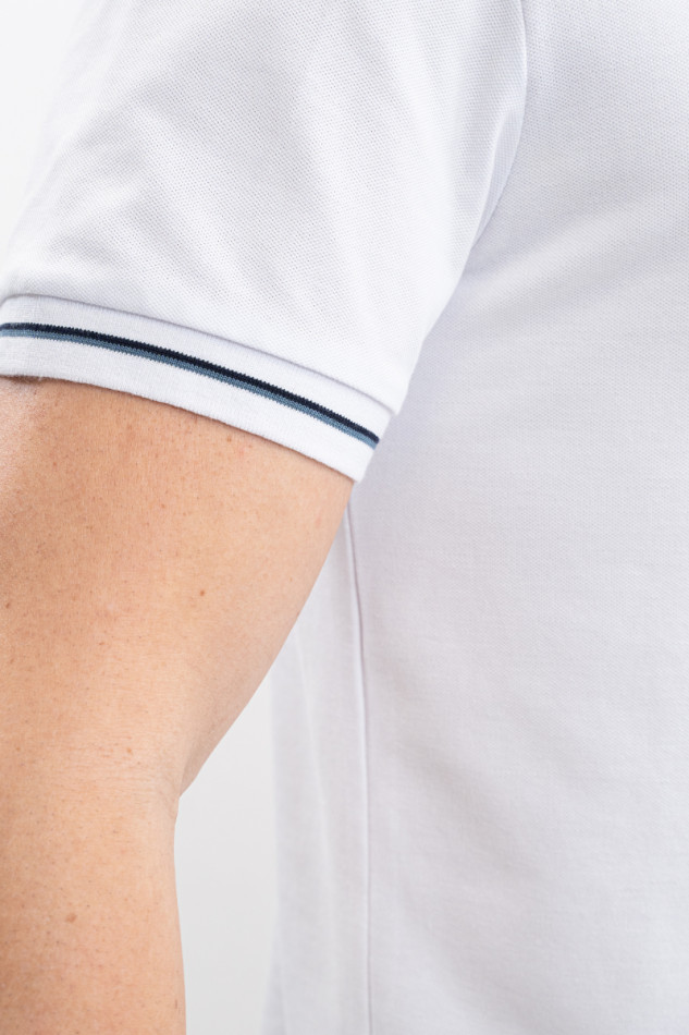 Oscar Men's SS Polo - White (White)