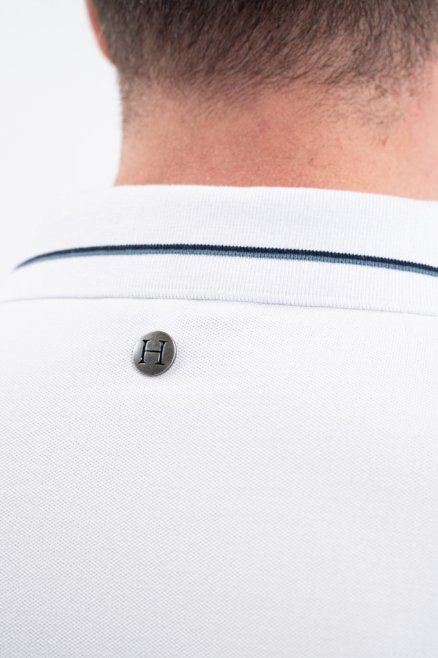 Oscar Men's SS Polo - White (White)