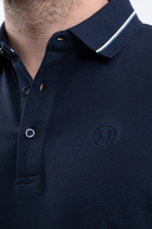 Oscar Polo MC Uomo - Blu marino (Navy)