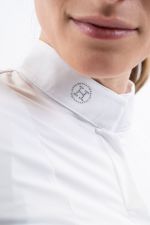 Stella Women's ML Competition Polo - White (White) Stella Women's ML Competition Polo - White (White)