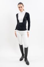 Stella Wedstrijd Poloshirt ML Dames - Zwart (Black) Stella Wedstrijd Poloshirt ML Dames - Zwart (Black)