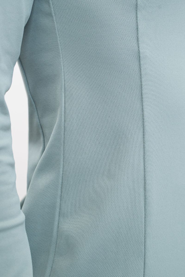 Tess Polo tecnica donna - Grey Green